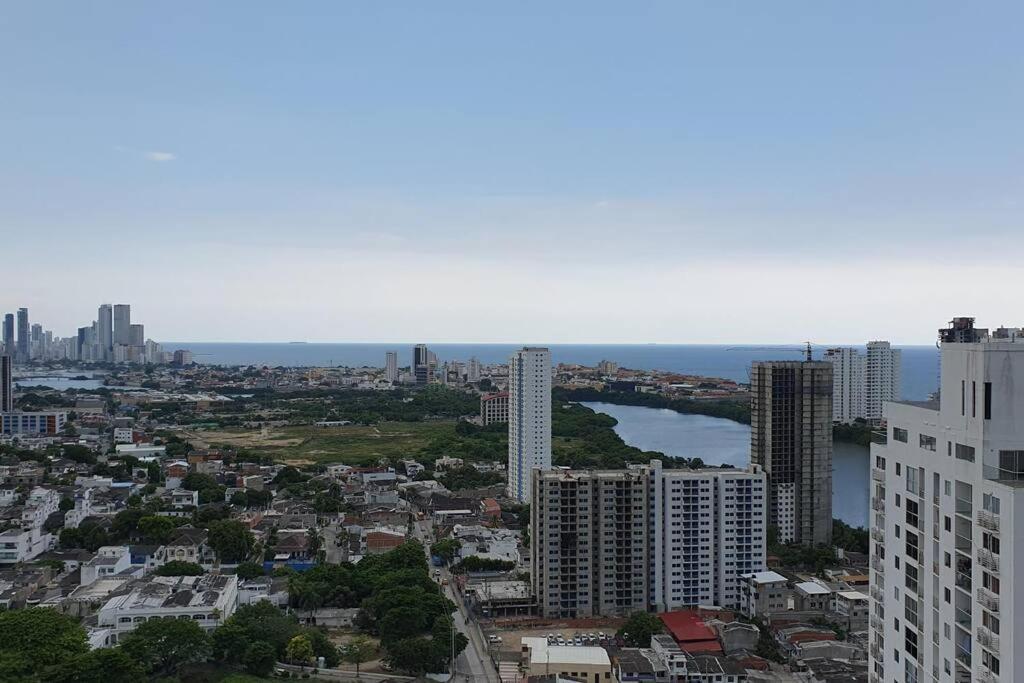 Apartment Acogedor Apto En Piso 22 Vista Al Mar Cartagena