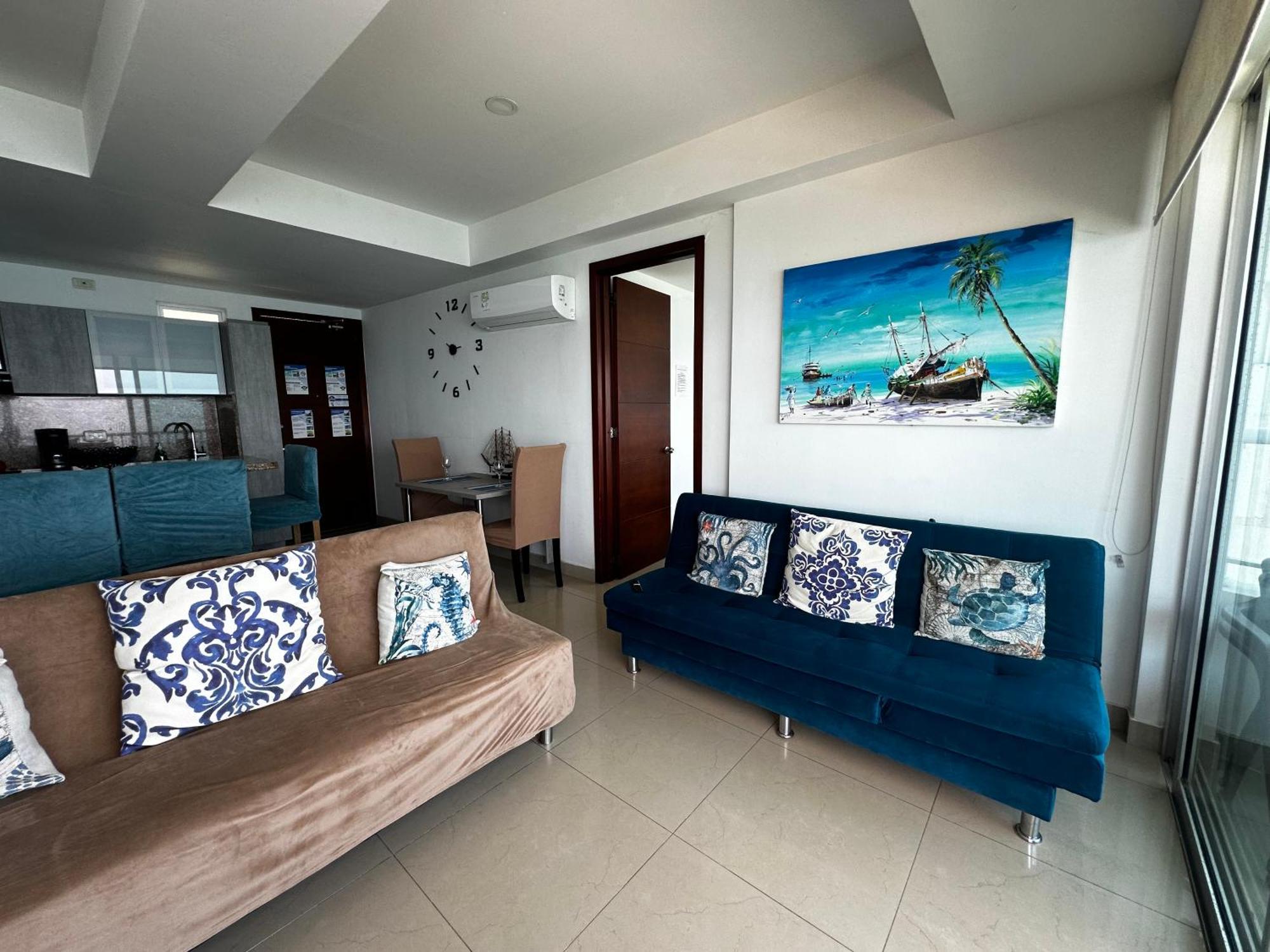 Con Vista Al Mar Piso 19 Bocagrande *