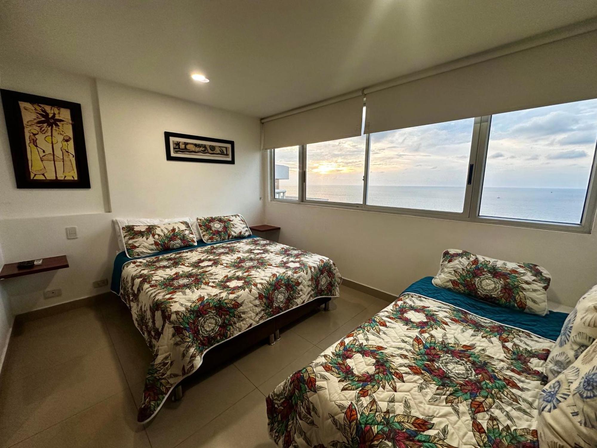 Con Vista Al Mar Piso 19 Bocagrande *