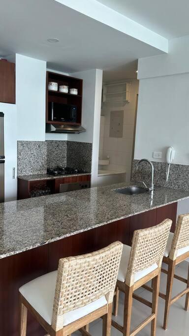 Apartment Con Linda Vista Al Mar Primera Linea Cartagena