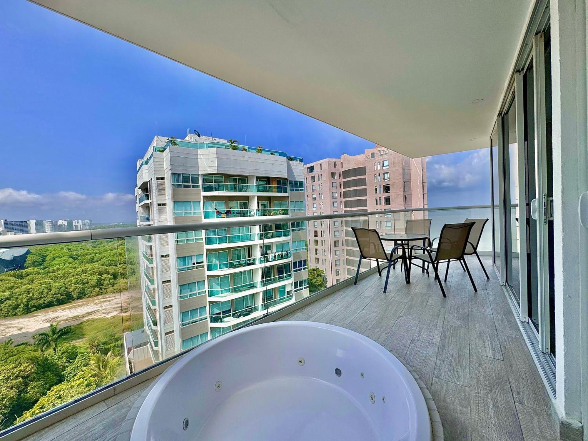 Dominique 1101 - Espectacular Apto Con Jacuzzi Apartment Cartagena