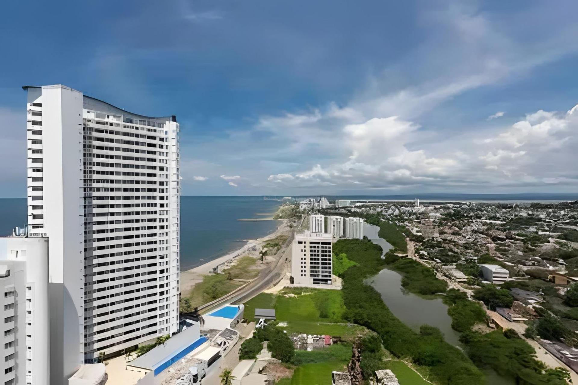 Apartment Modern 2br Next To The Walled City+oceanside View Cartagena