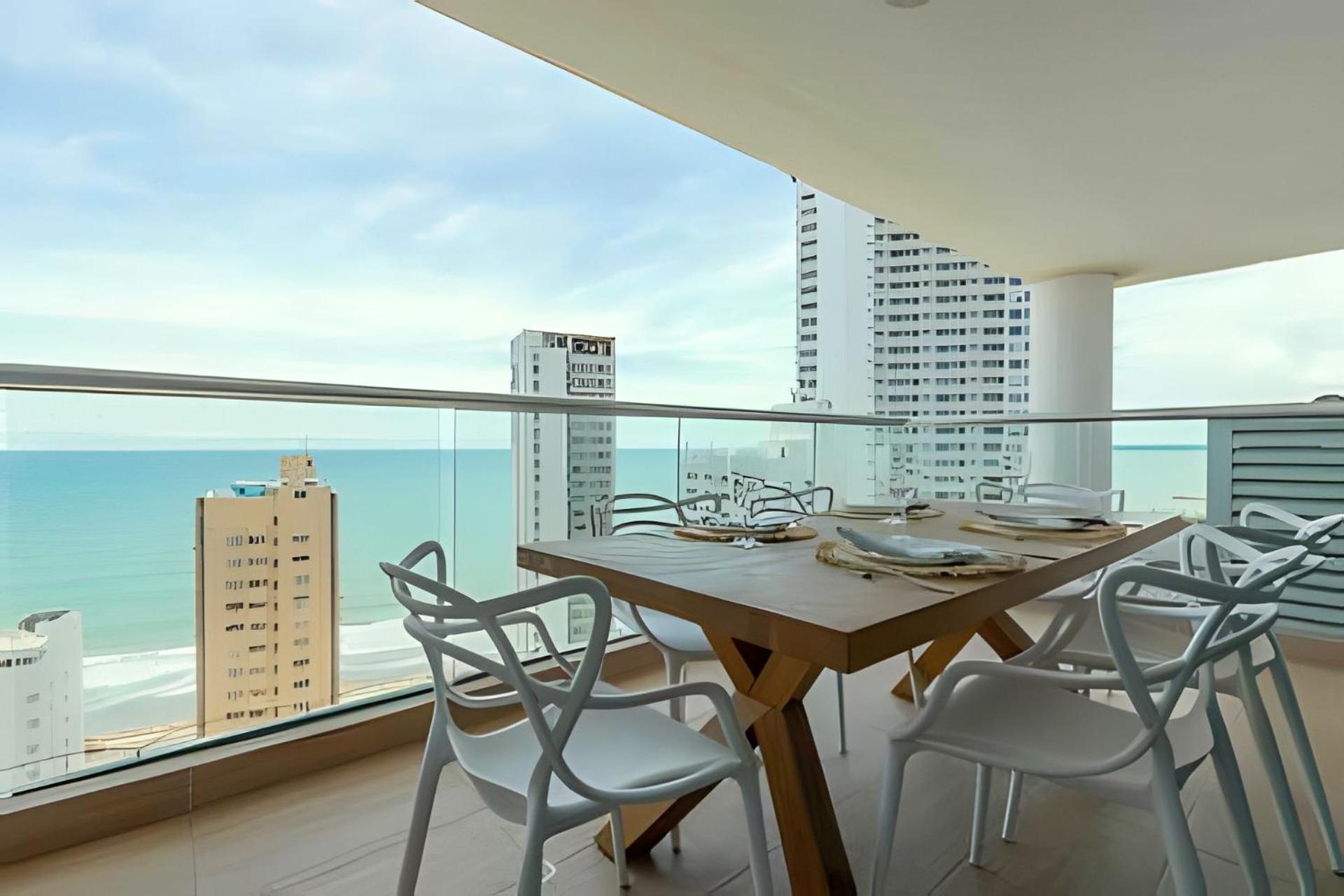 Modern 2br Next To The Walled City+oceanside View Apartment Cartagena