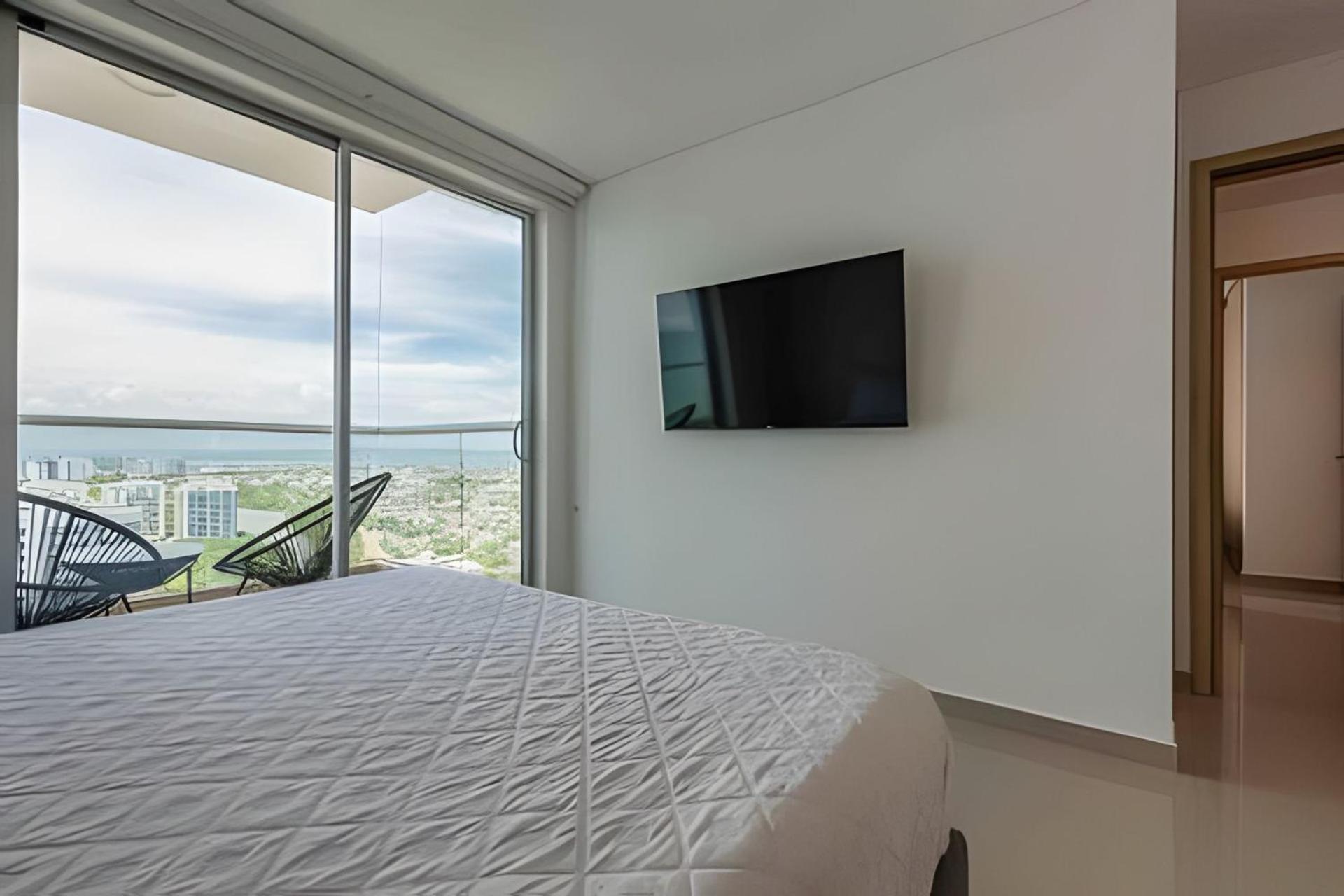 Apartment Modern 2br Next To The Walled City+oceanside View Cartagena