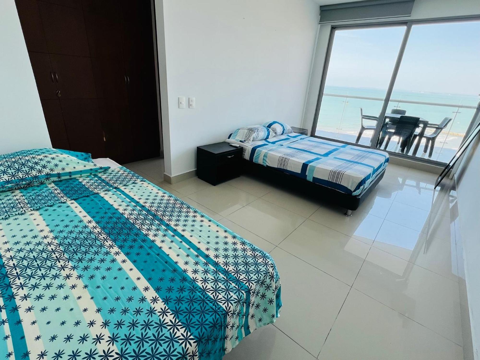 Apartamento Bocagrande Y Marbella Frente Al Mar,piscina