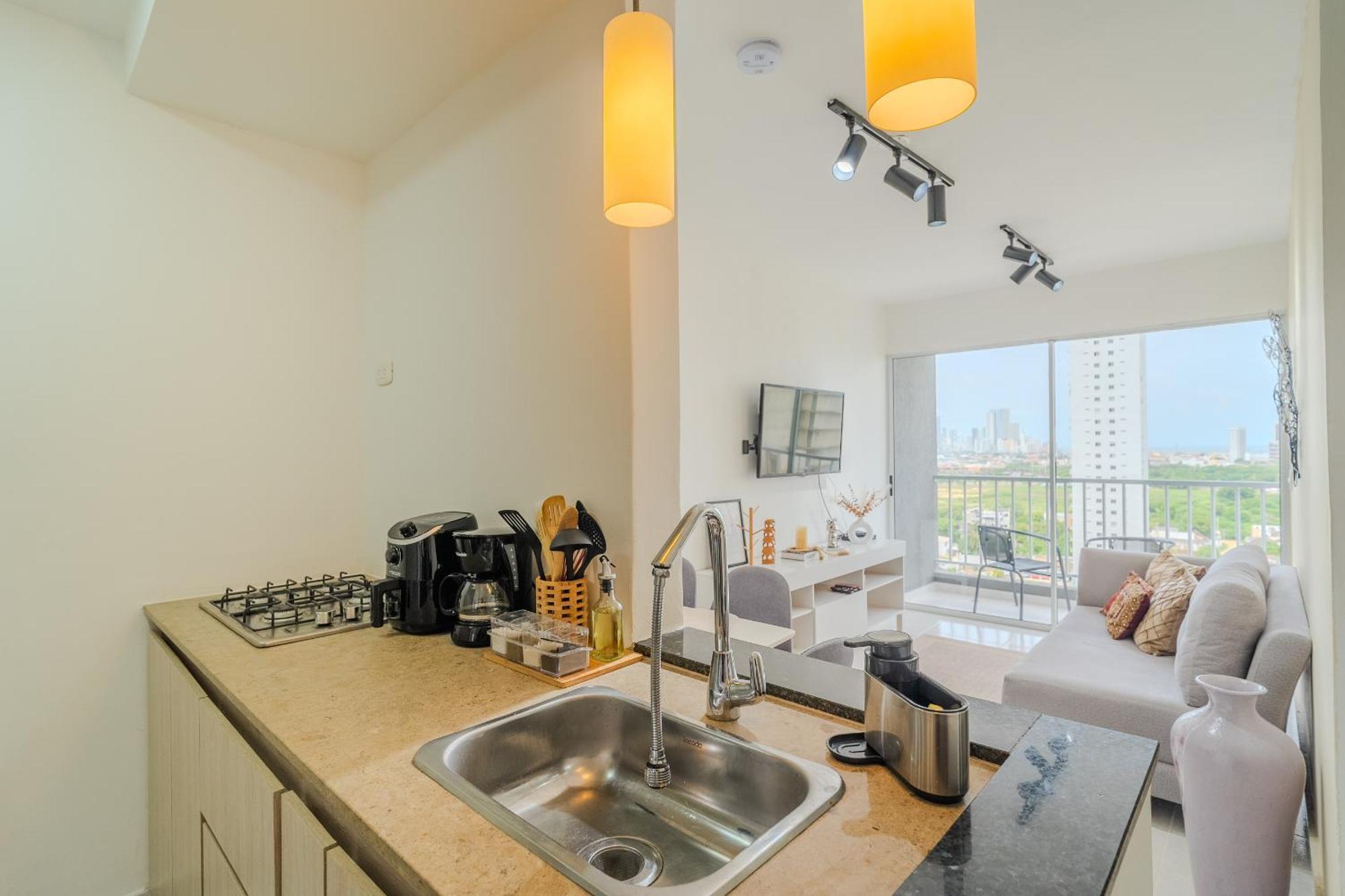 Apartment De 3 En Cerca A La Playa