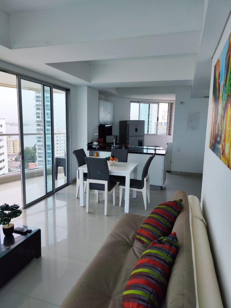 Apartamento Palmetto Eliptic Con Buena Vista Al Mar Cartagena