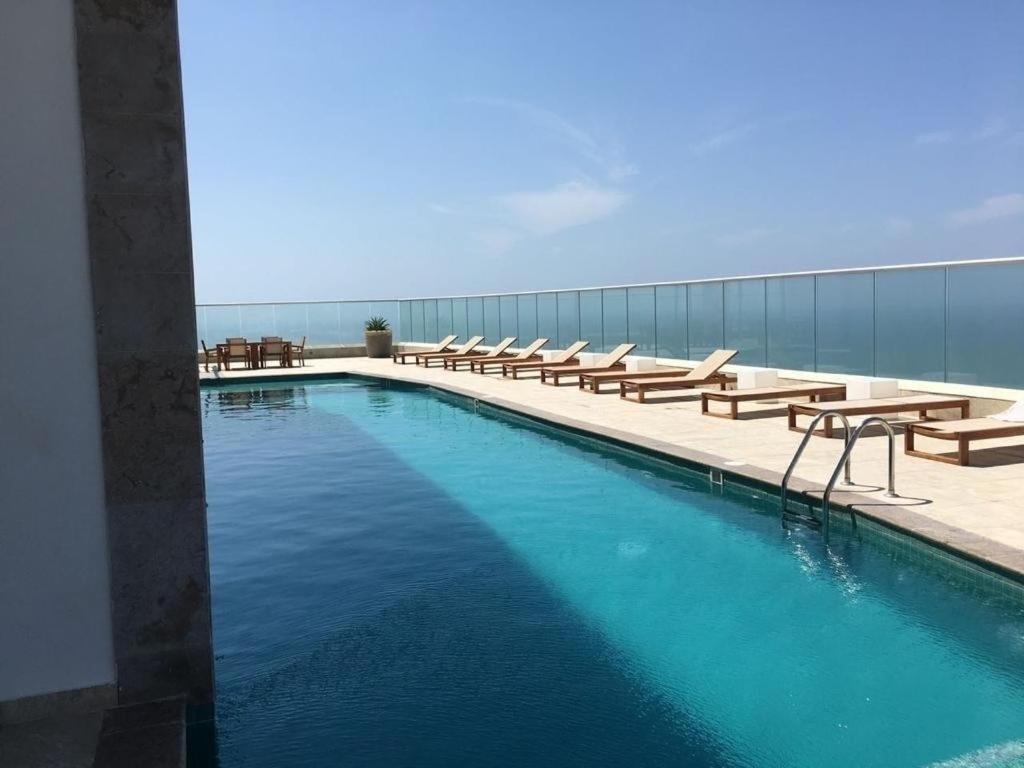 Bocagrande Y Marbella Frente Al Mar,piscina Apartamento