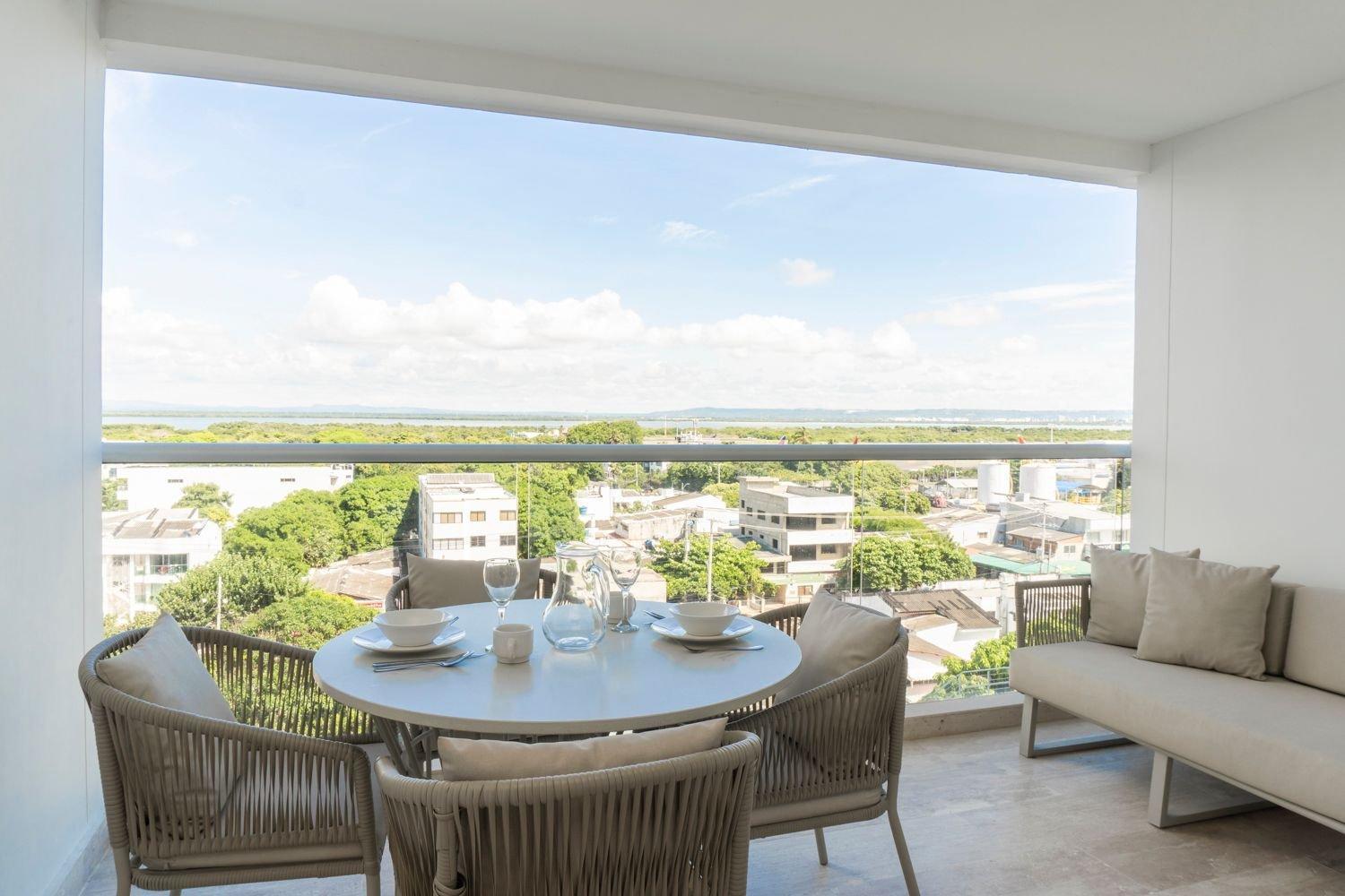Cb741 Hermosa 10min-centro Balcon Privado Apartment *