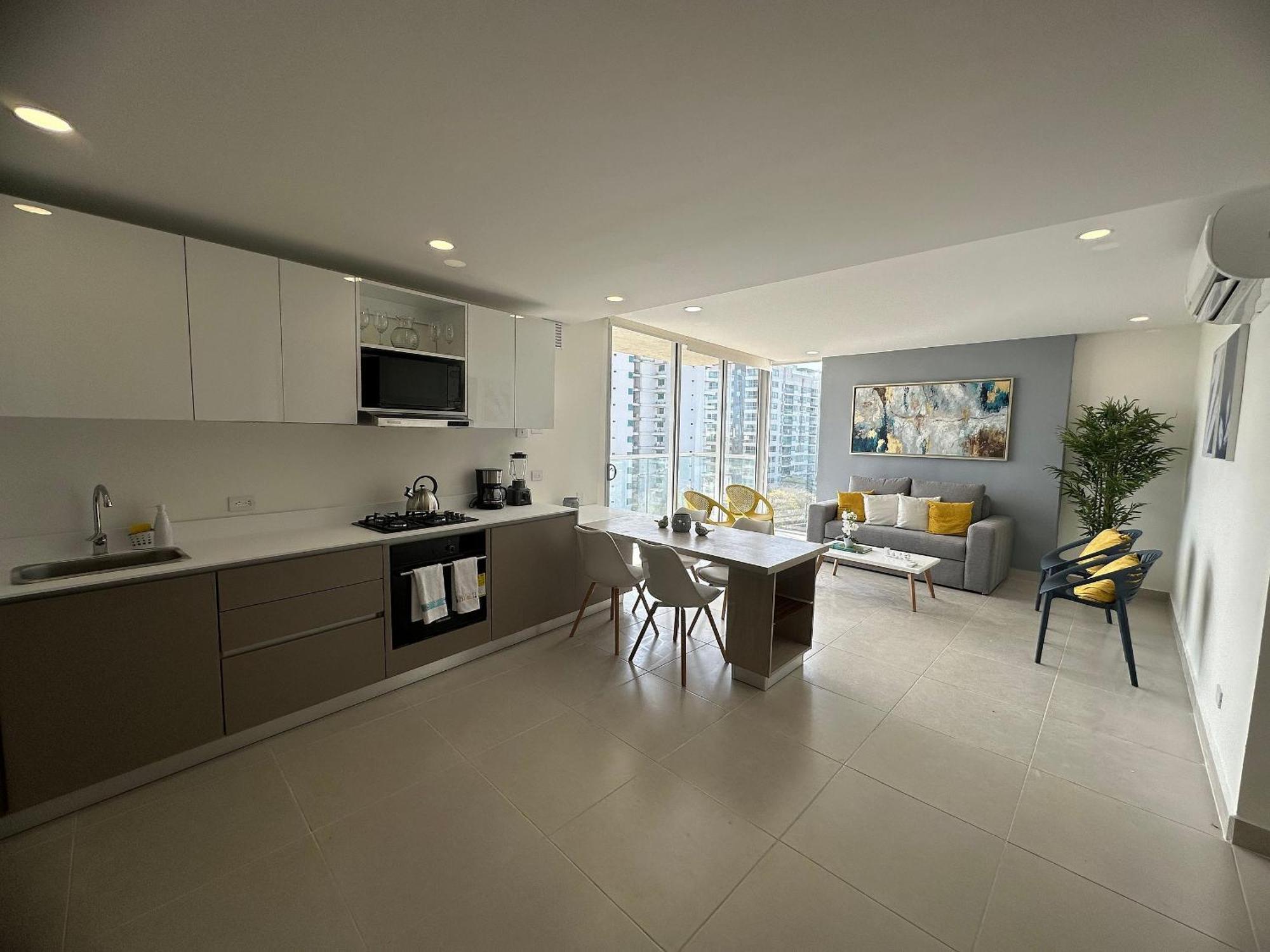 Modernos A Pocos Pasos De Playa Azul Y Del Centro De Convenciones De Americas Apartment Cartagena