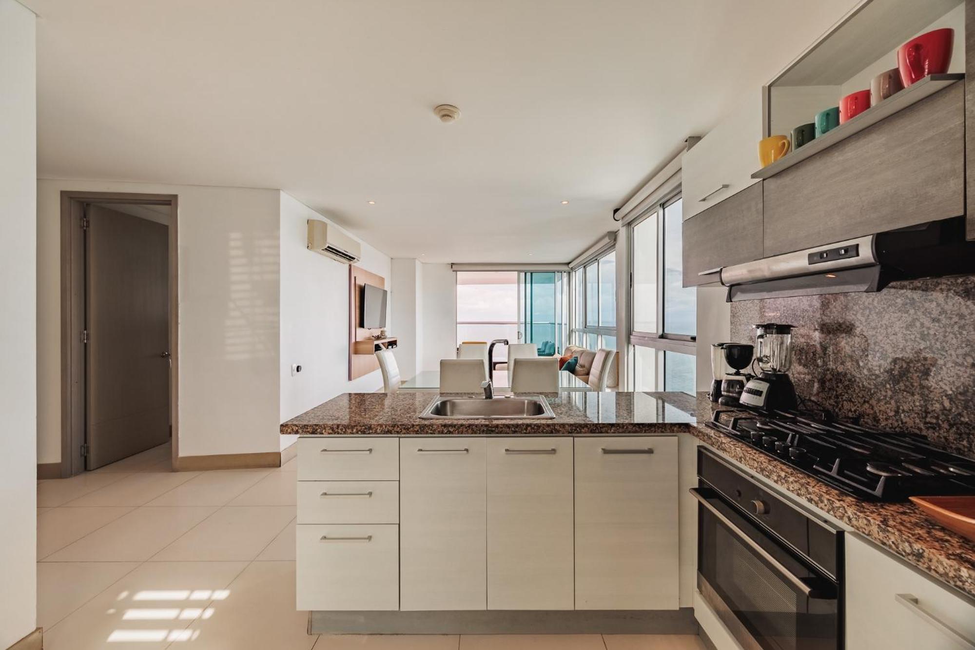 Exclusivo Penthouse Con Vistas Incomparables Al Mar En Bocagrande Apartment Cartagena
