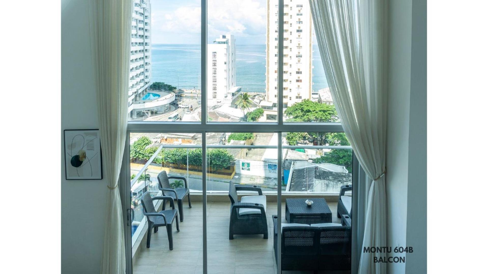 Espectacular Duplex Con Vista Al Mar Apartamento Cartagena