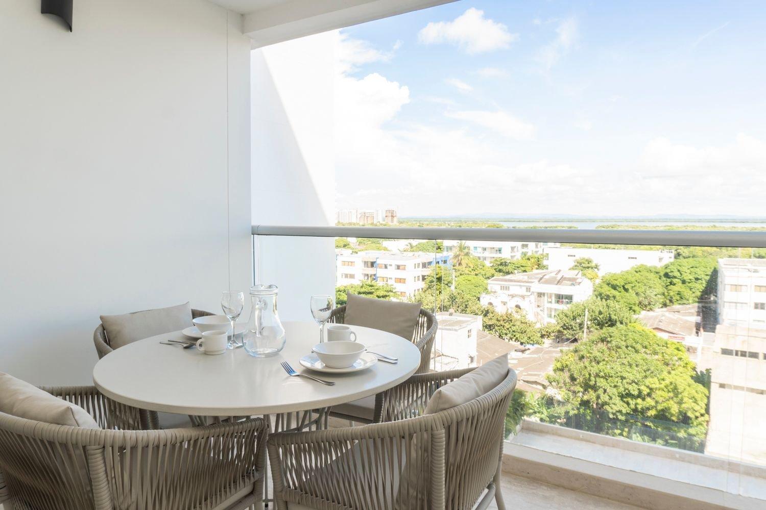 Cb741 Hermosa 10min-centro Balcon Privado *