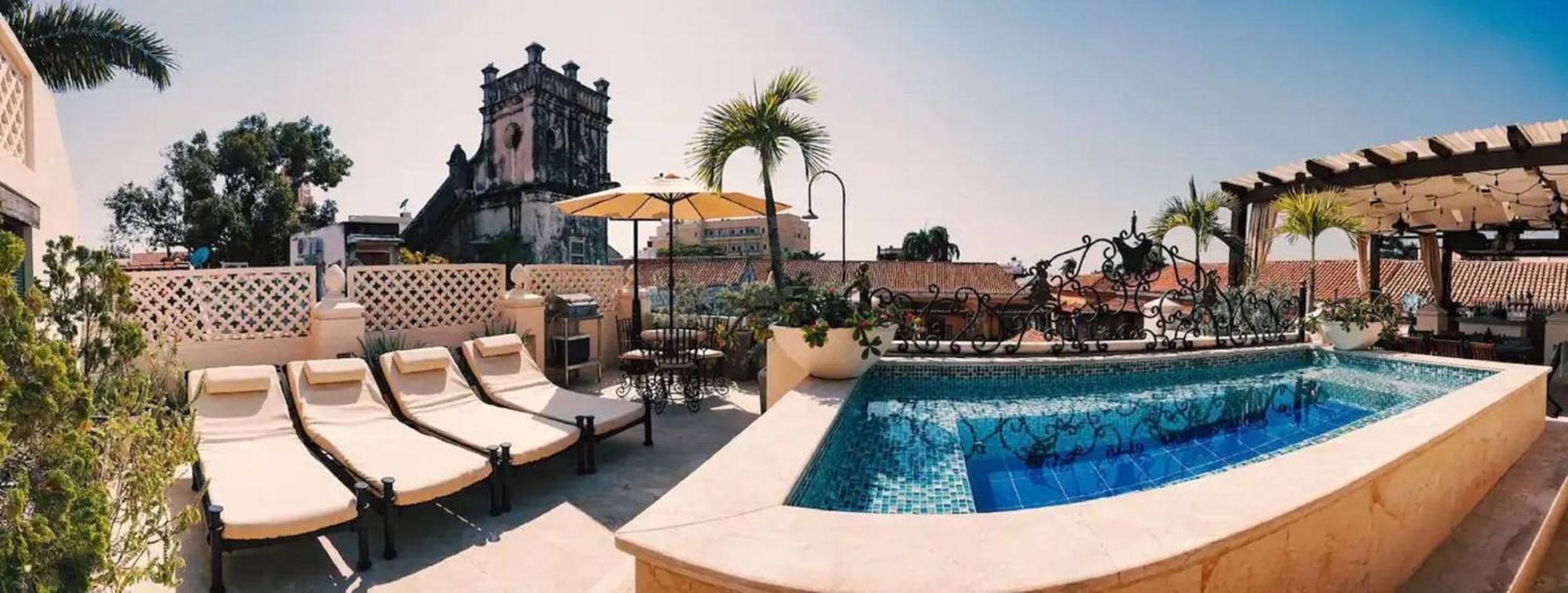 7esp-4 House With 7 Bedrooms In The Historic Center With Pool And Wifi * Cartagena