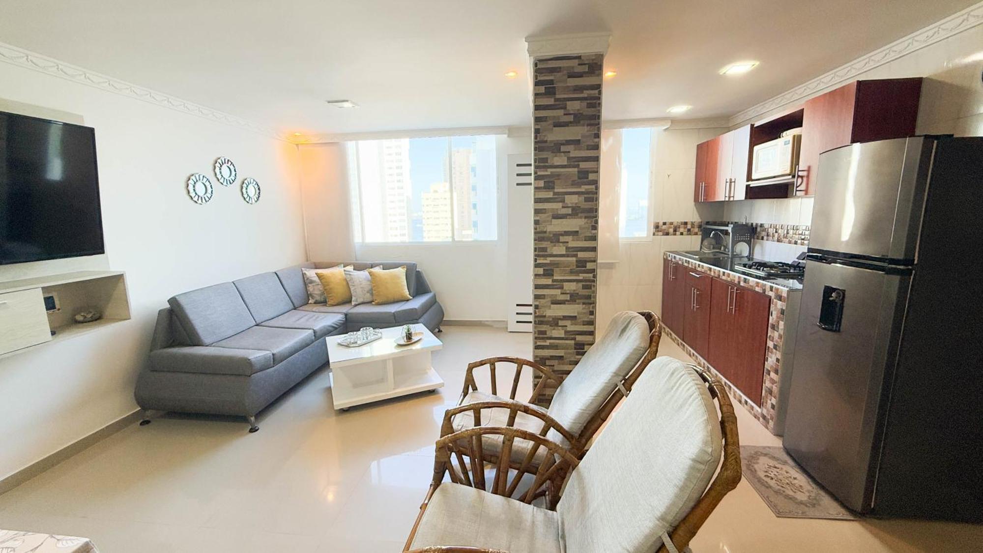 Apartment Hermoso En Bocagrande-cartagena