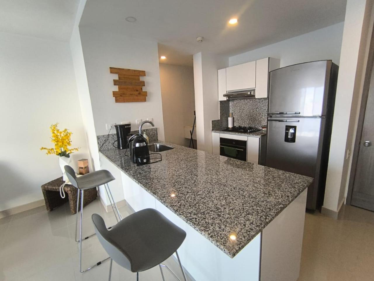 Apartamento Frente Al Mar En Morros Cartagena