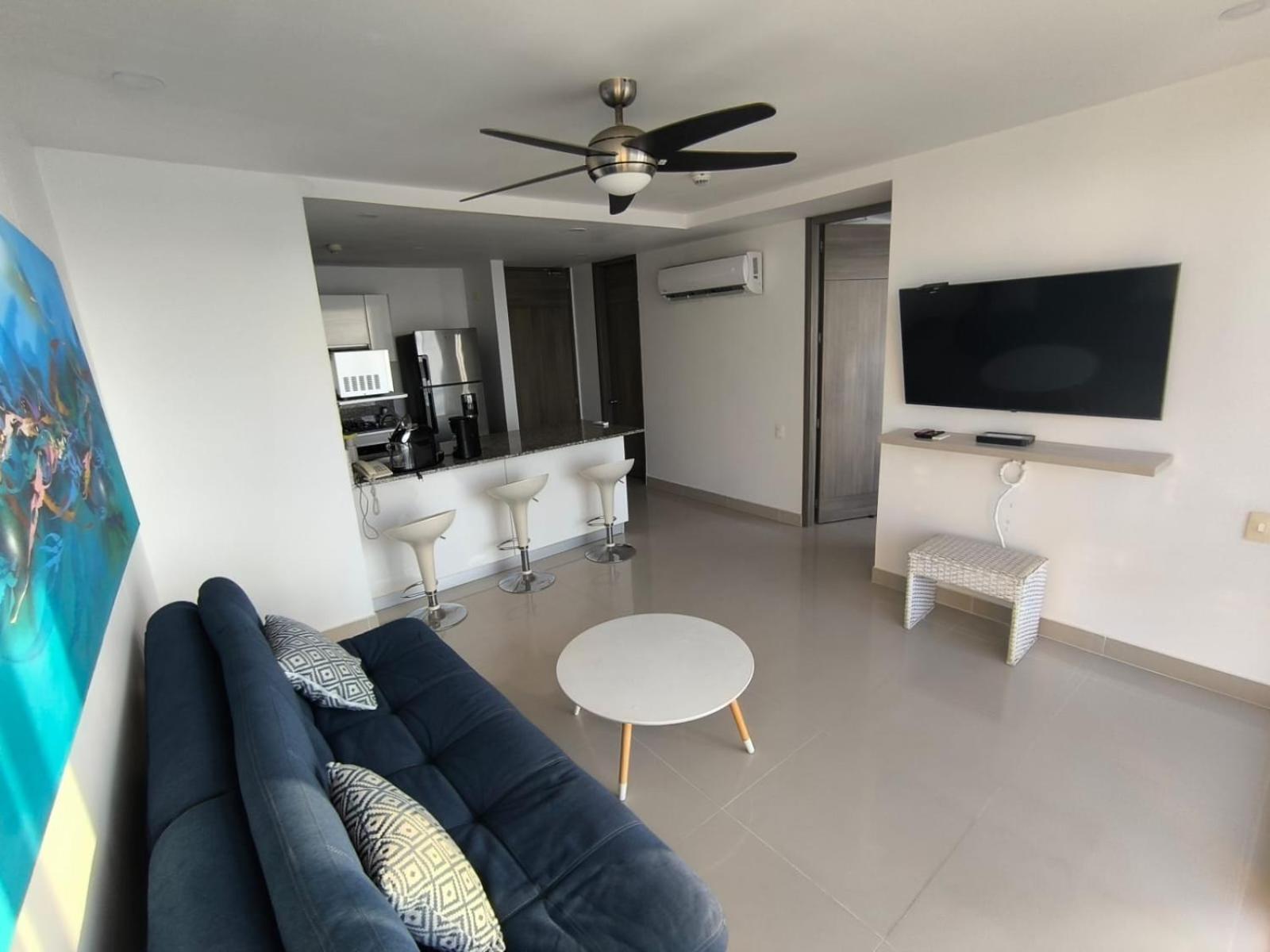 Apartamento Frente Al Mar En Morros Cartagena