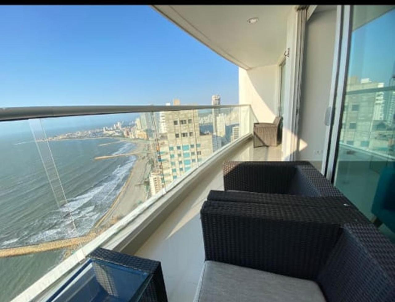 Apartment 1pe-al De 1 Alcoba Frente Al Mar Con Aire Acondicionado, Piscina Y Wifi Cartagena