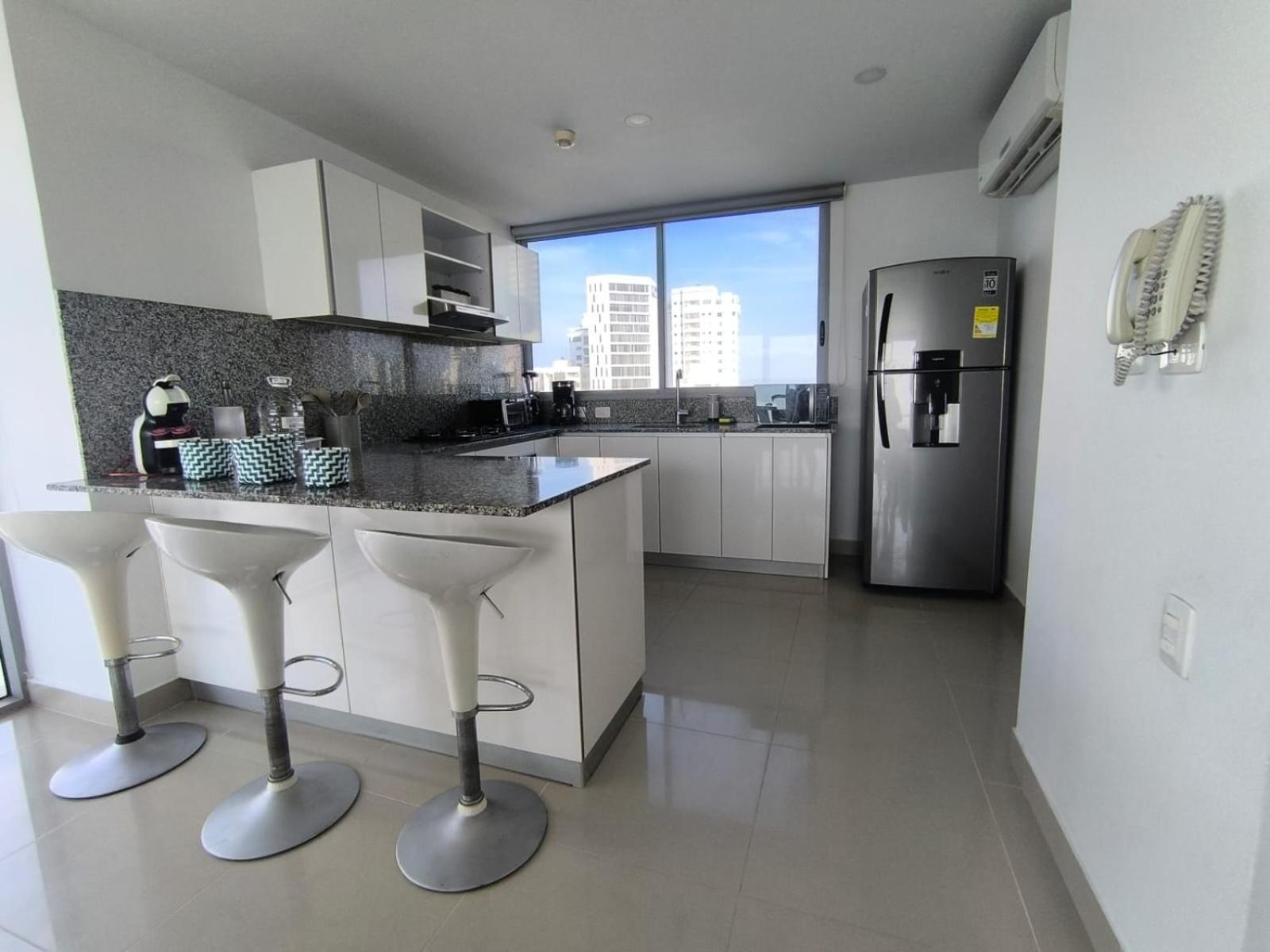 Apartamento Frente Al Mar En Morros Cartagena