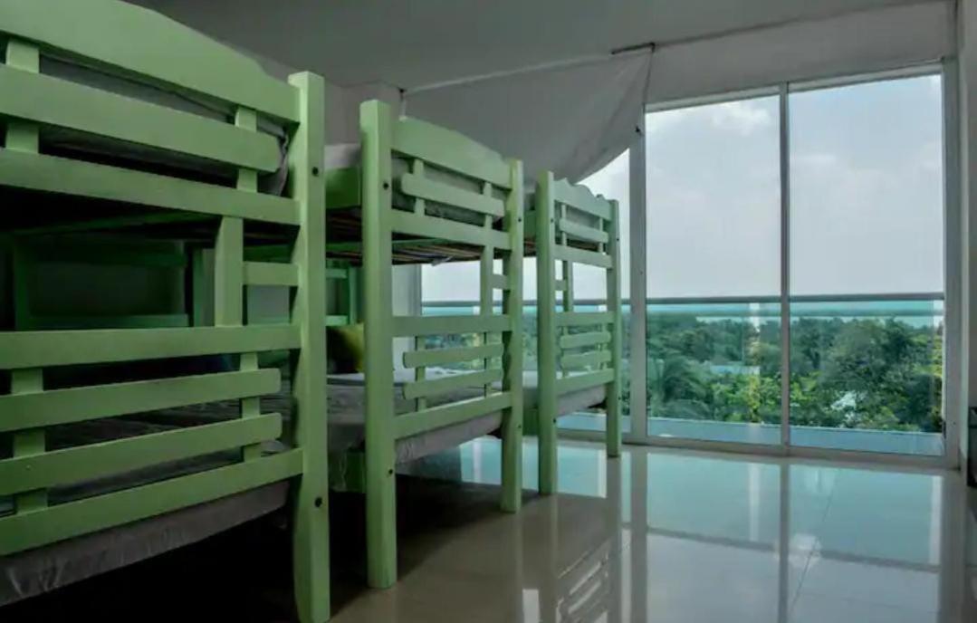 Apartamento Luxury Playa Azul Cartagena Frente Al Mar 200M