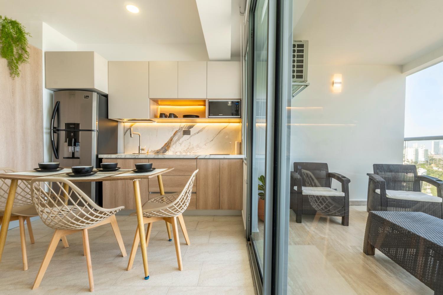 Panoramic Oceanview Loft Near & Airport * Cartagena