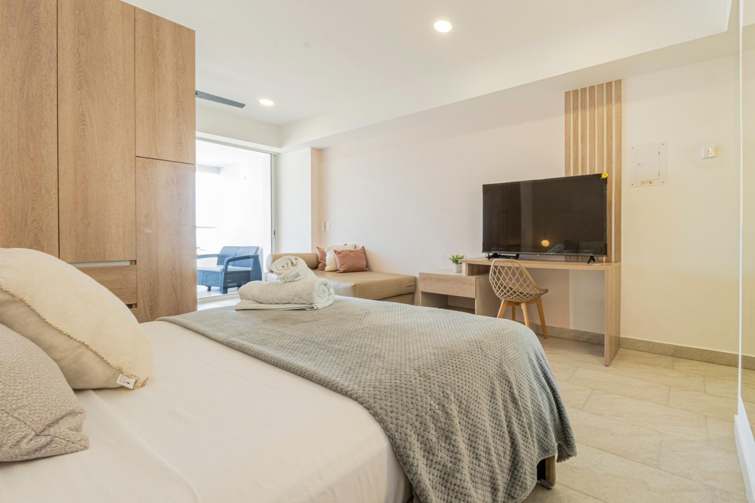 Panoramic Oceanview Loft Near & Airport Apartment Cartagena