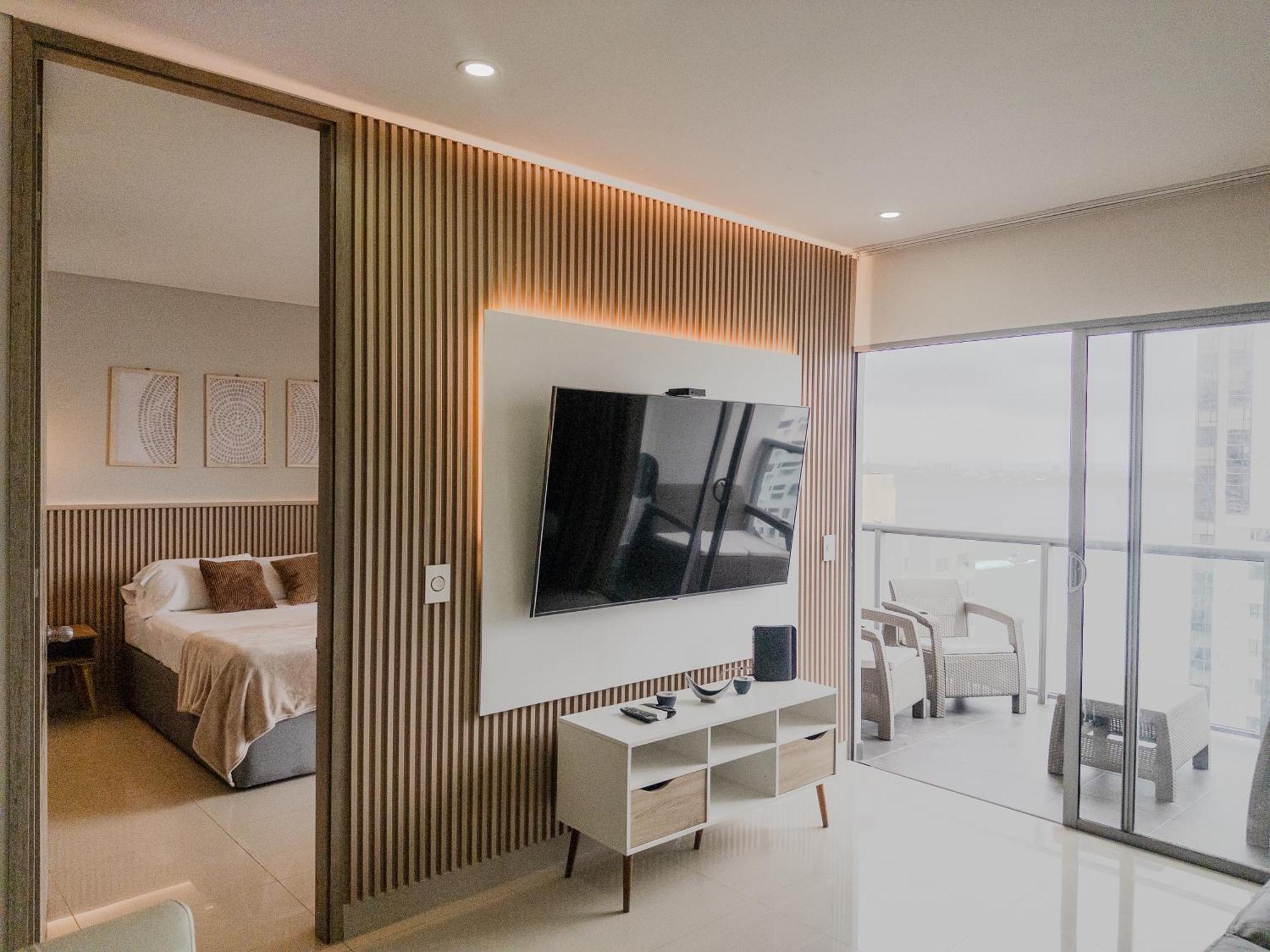 Apartment Oceanview Escape Pool, Jacuzzi & Gym In Bocagrande Cartagena