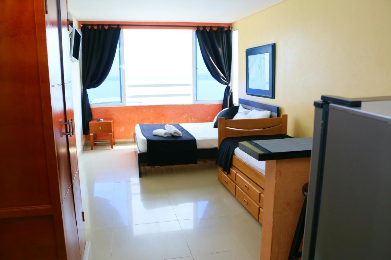 E19c1 Apartamento En Vista Al Mar Aire Acondicionado Y Wifi Cartagena