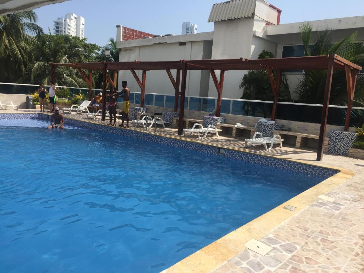 Apartamento En Piso 19 1c19 Balcon Con Vista Al Mar Su Aire Acondicionado E Internet Wifi * Cartagena