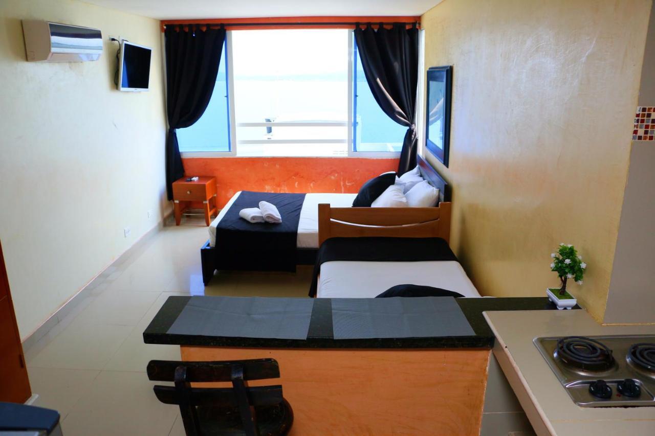 E19c1 Apartamento En Vista Al Mar Aire Acondicionado Y Wifi Cartagena