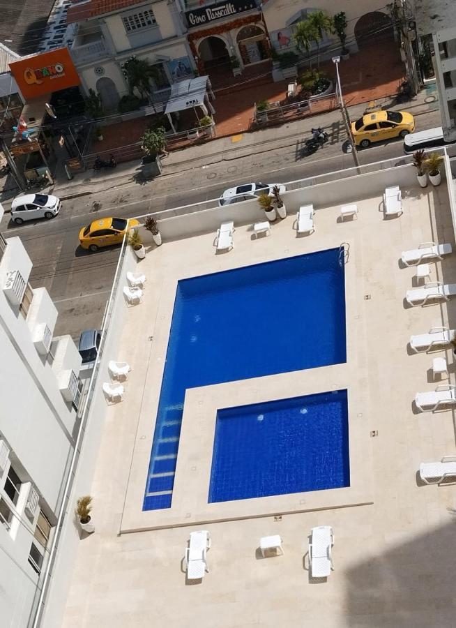Hermoso Apto, Vista Parcial Al Mar Y Al Centro Historico De De Indias Cartagena