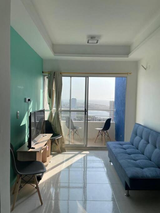 Hermosa Vista Desde El Piso 31 Cerca A Marbella Apartment Cartagena