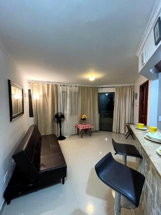 Lindo Dpto,1ra Linea De Playa, A 2 Cdras Amurallas Apartment Cartagena