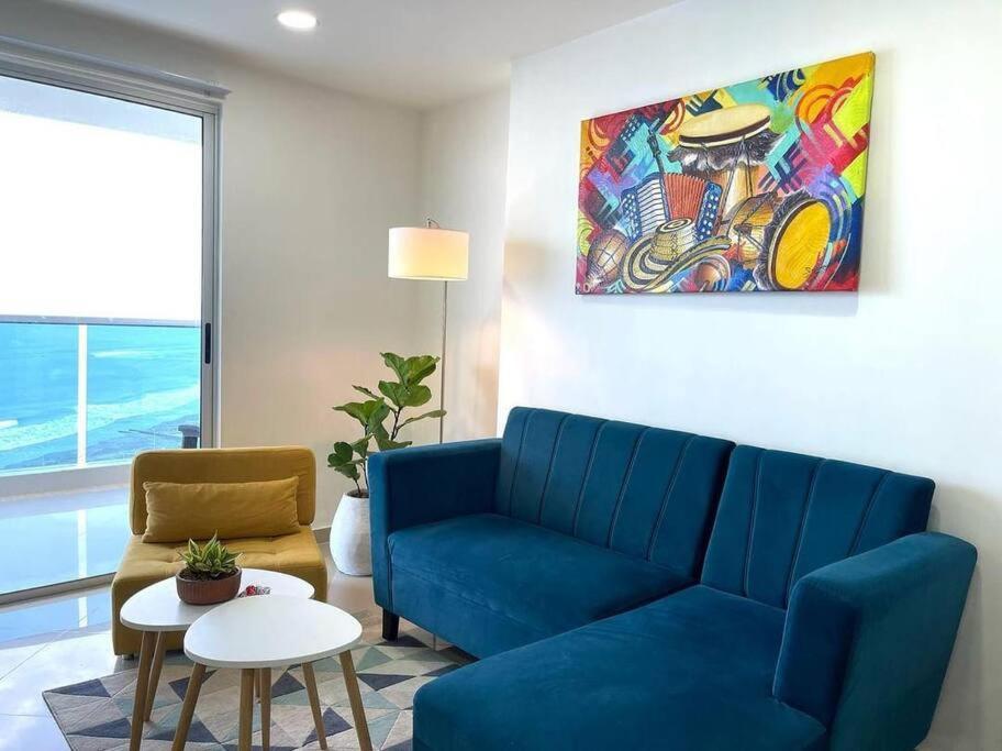 Apartamento Beachfront Bliss, Your Ocean Escape Cartagena