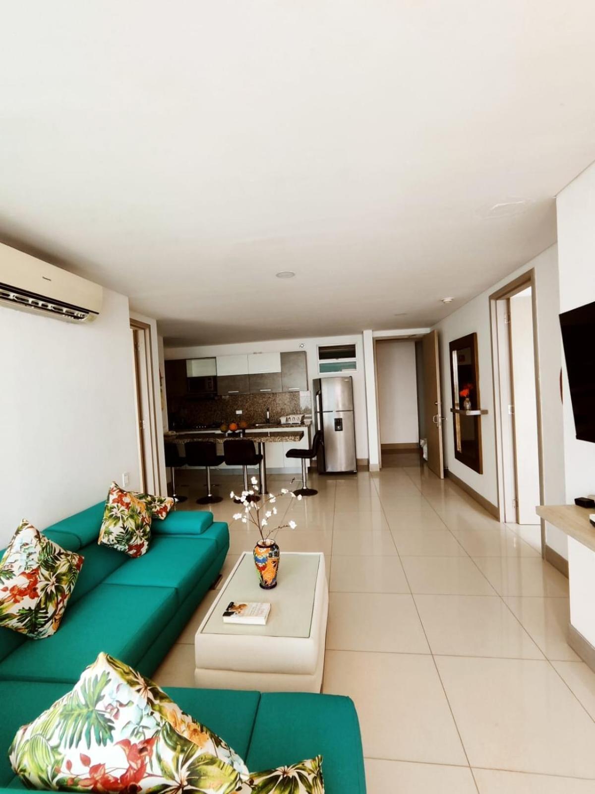 Apartamento Palmetto Beach Vista De Frente Al Mar Cartagena