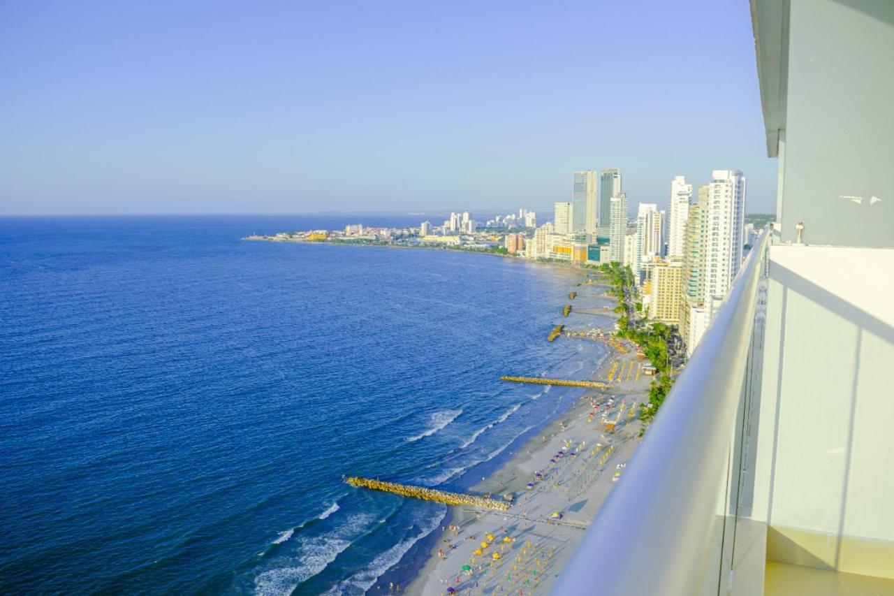 Apartamento Palmetto Beach Vista De Frente Al Mar Cartagena