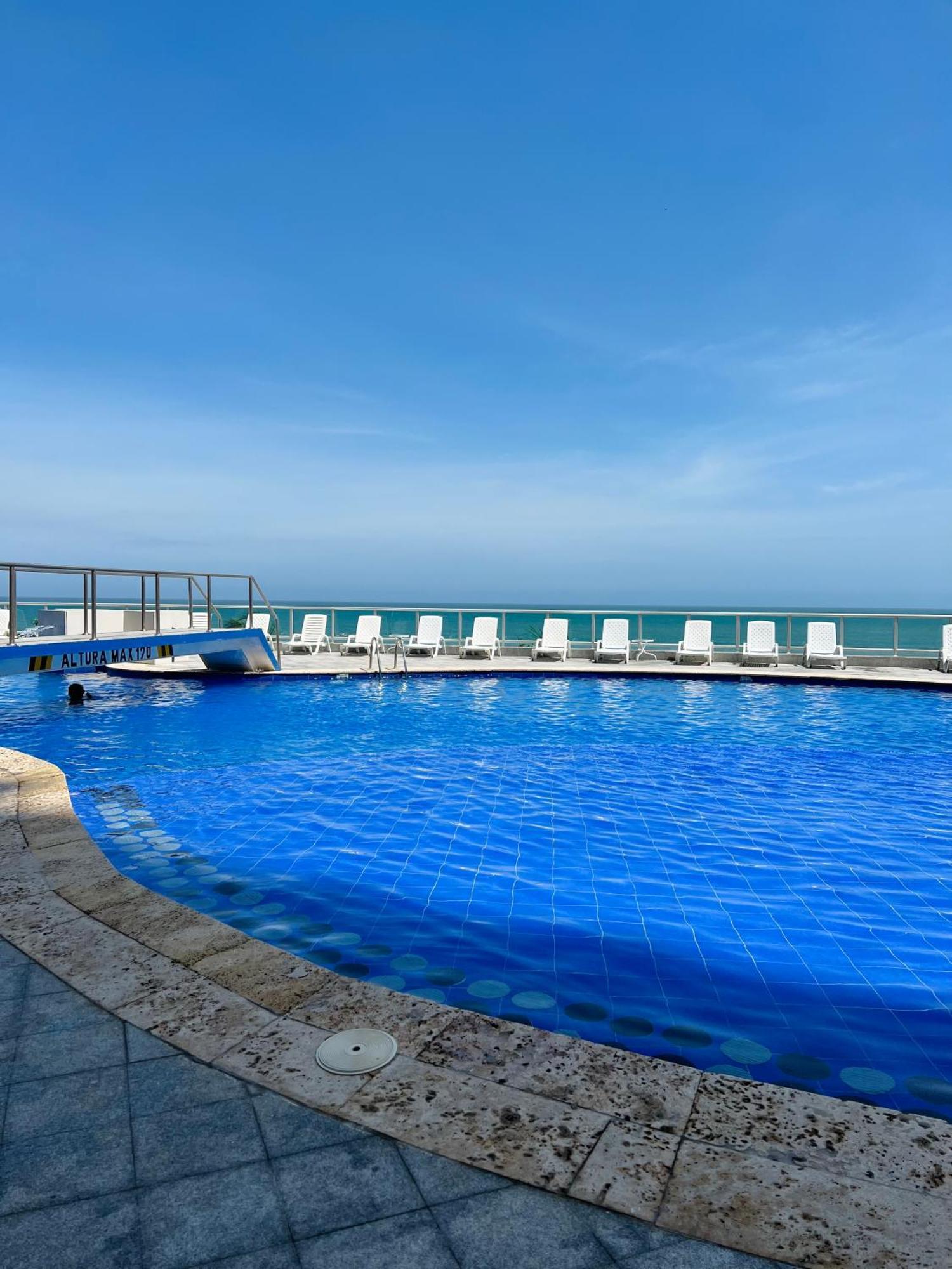 Espectacular Bocagrande, Frente Al Mar, Con Piscina Apartment