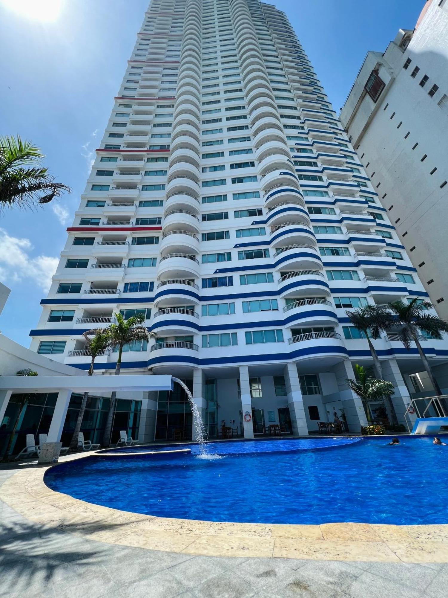 Espectacular Bocagrande, Frente Al Mar, Con Piscina Apartment *