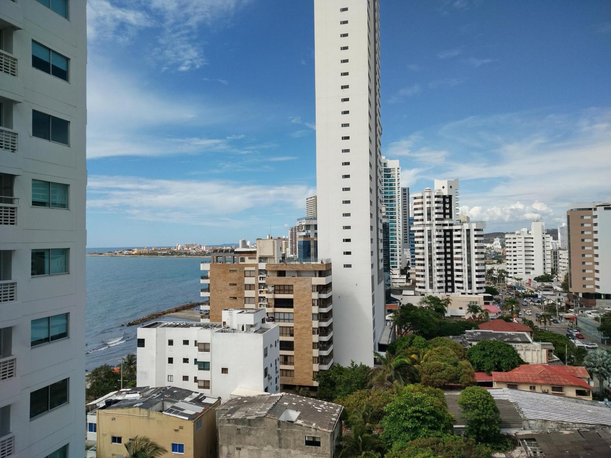 Apartment Hermoso Apto, Vista Parcial Al Mar Y Al Centro Historico De De Indias Cartagena