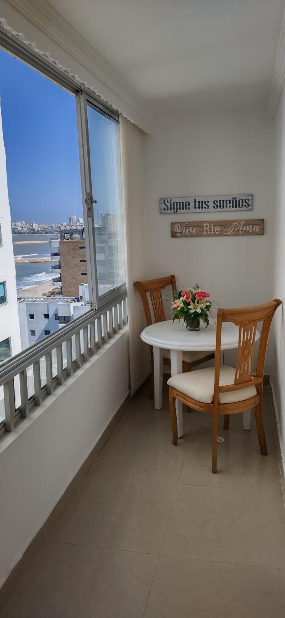 Hermoso Apto, Vista Parcial Al Mar Y Al Centro Historico De De Indias Apartment *