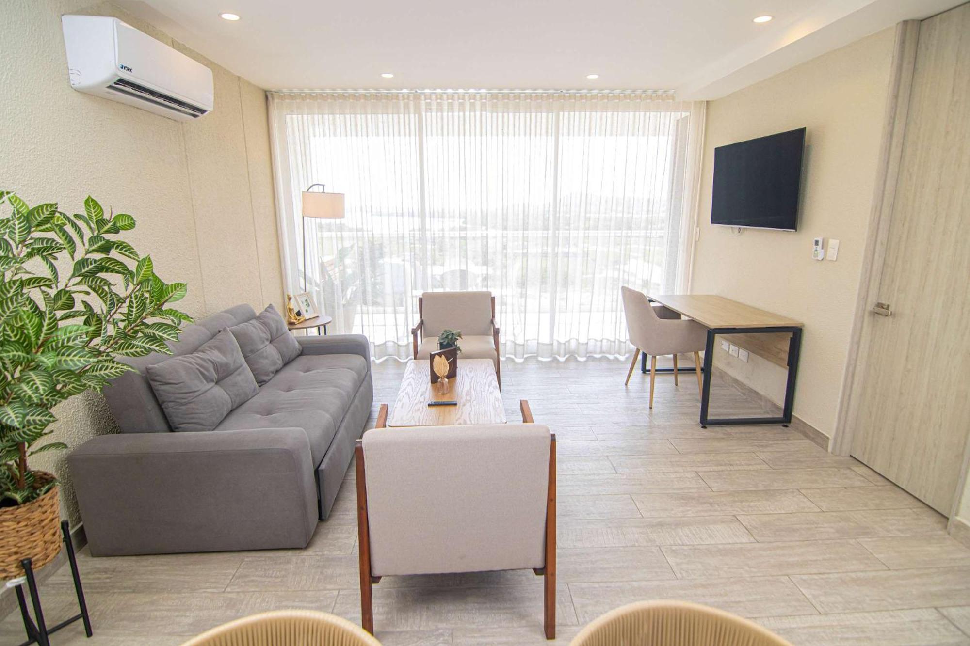 Apartment New Great 1br In Cielo Mar Cartagena
