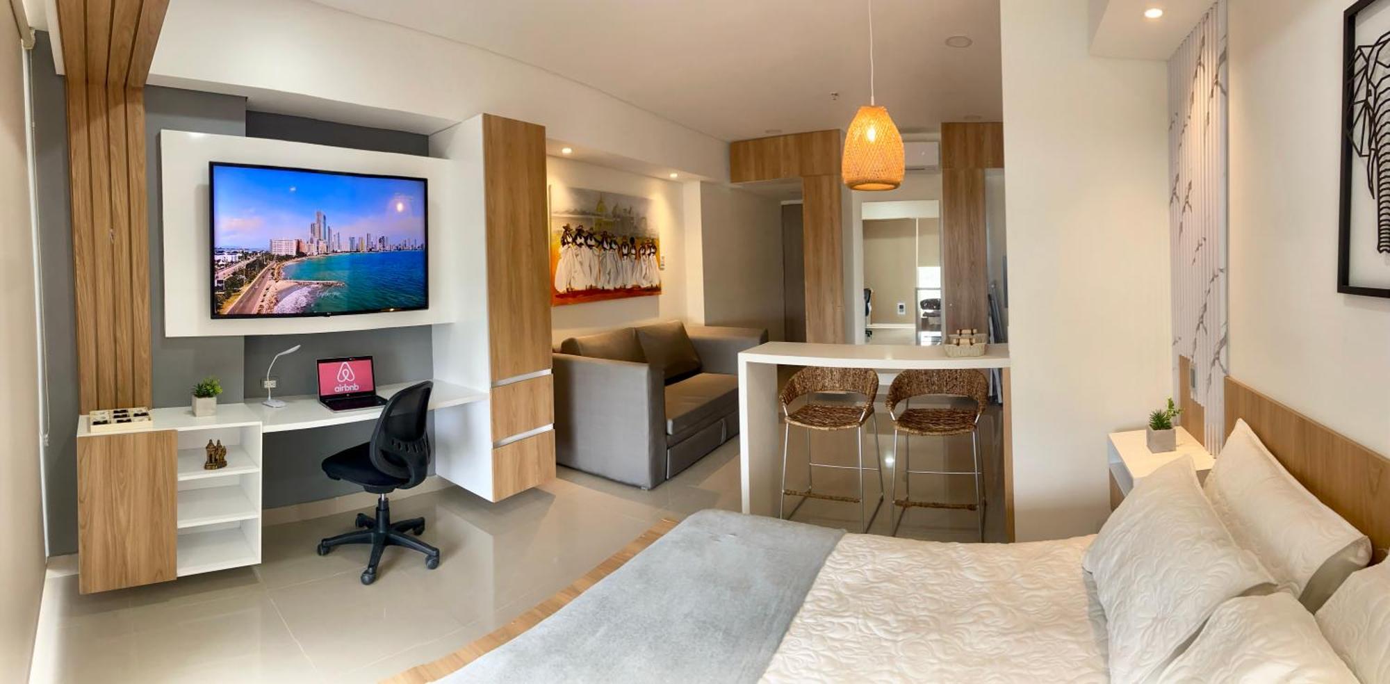 Moderno Apartasuite Vista Piscina, Cienaga Y Aeropuerto