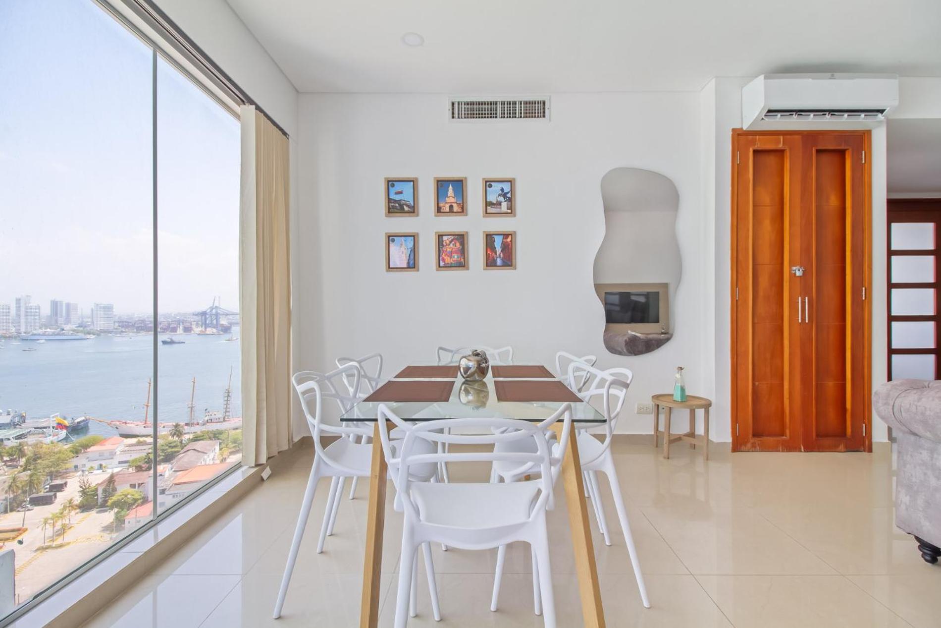 Apartment Vista De Lujo Al Mar Y La Bahia Cartagena