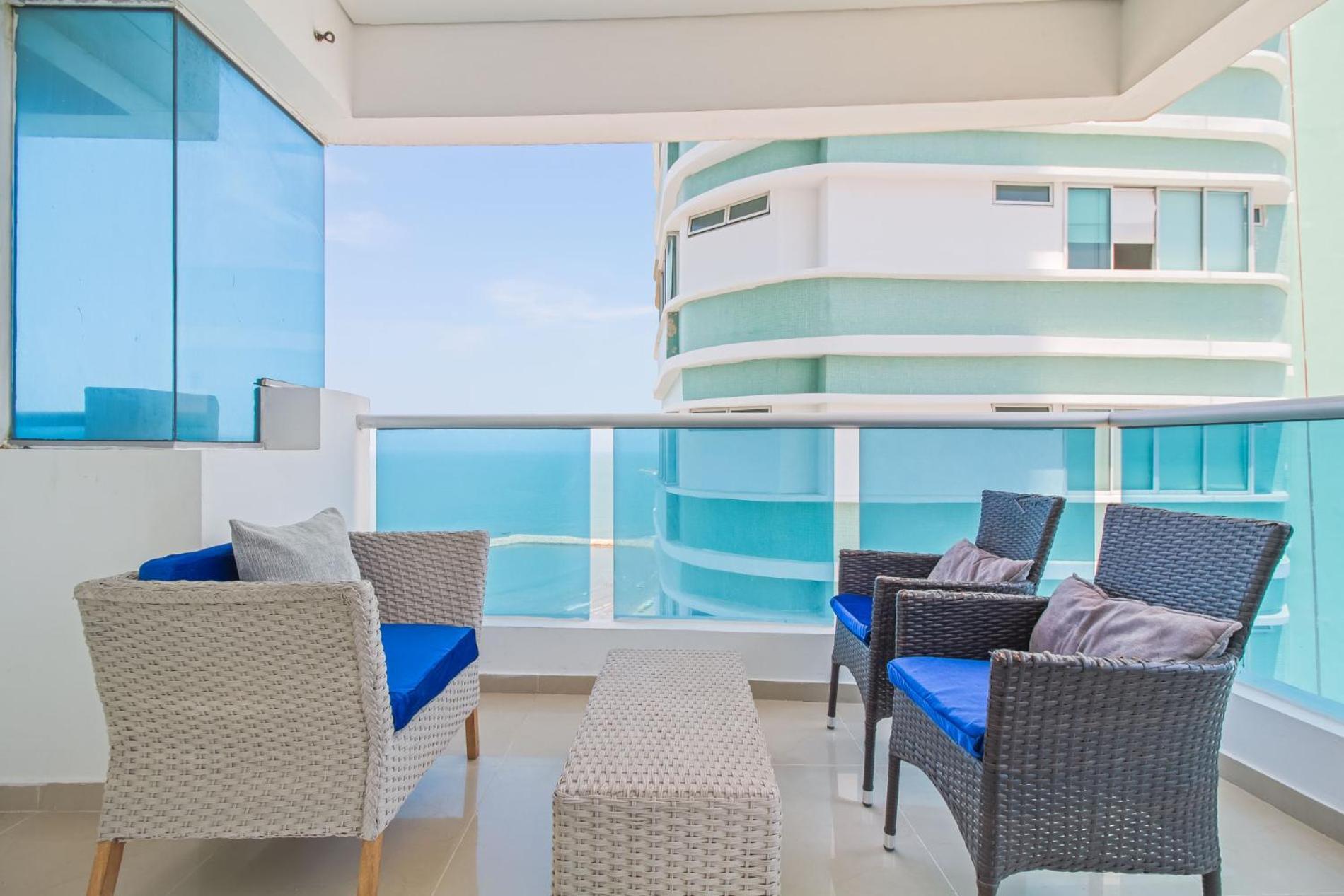 Vista De Lujo Al Mar Y La Bahia Apartment