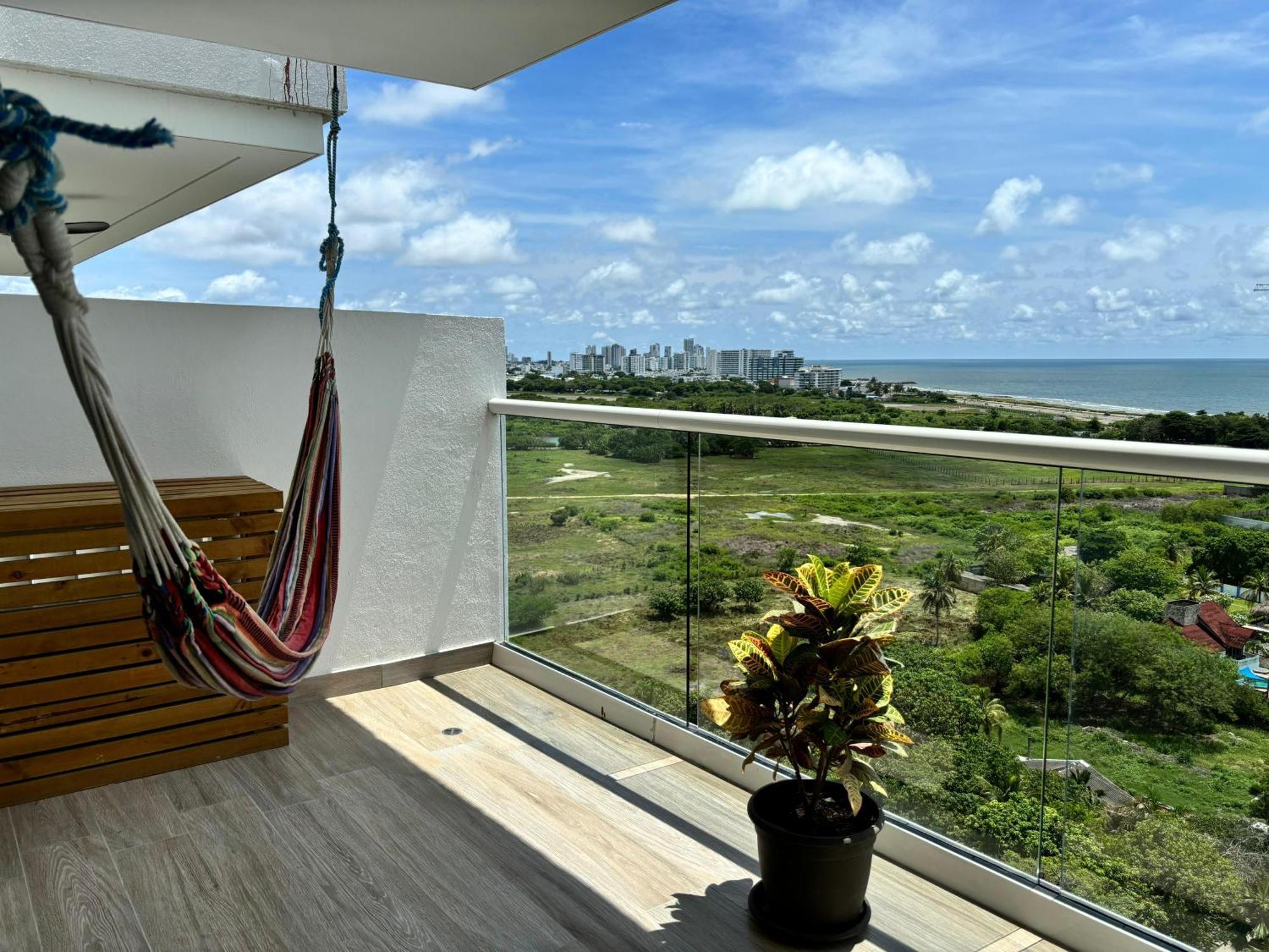 Dominiqueplayaazul Apto De Lujo Con Jacuzzi Privado En Balcon
